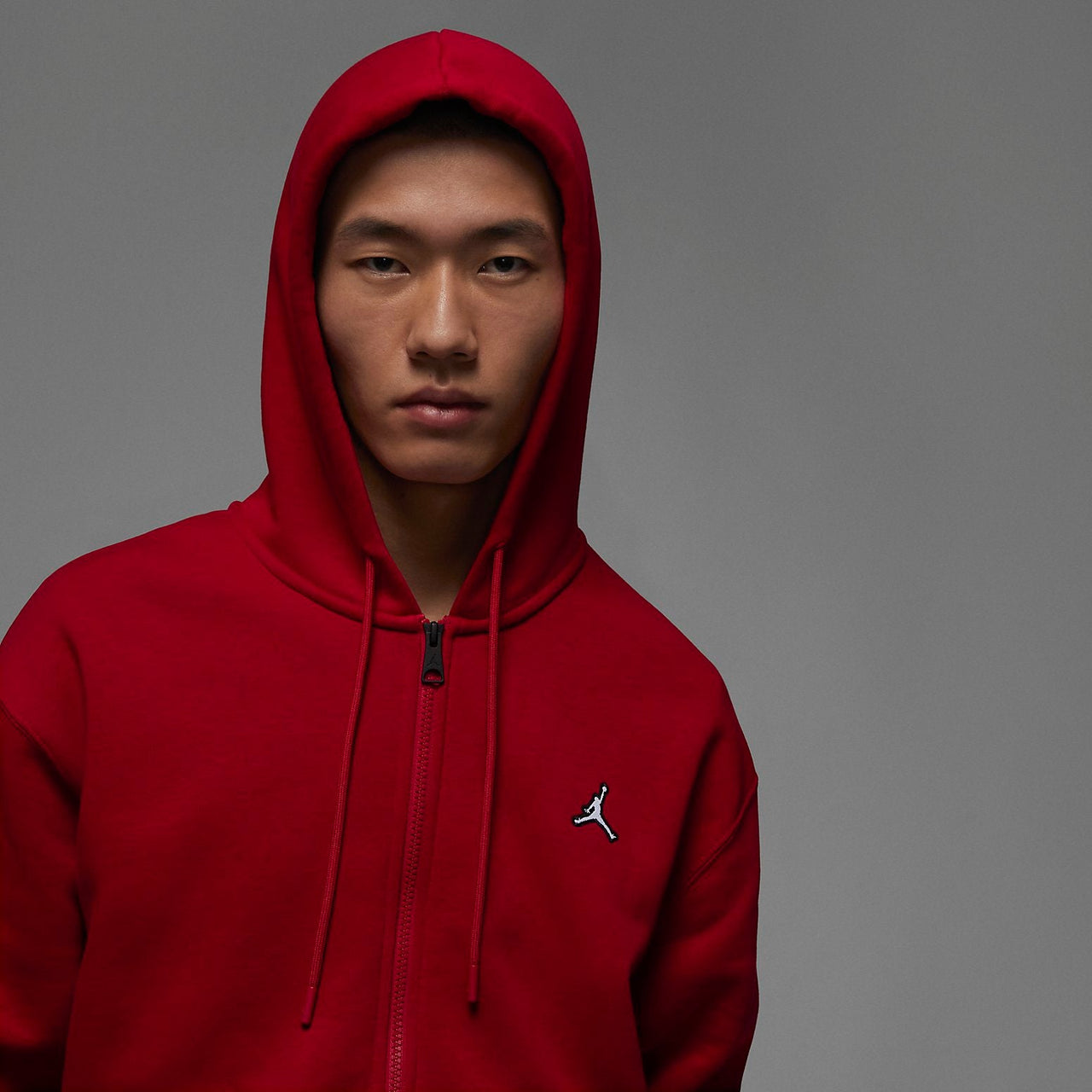 Air Jordan Hooded Zipped Jacket 'Red' DQ7351-687