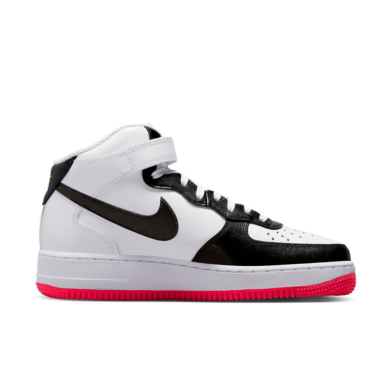 (WMNS) Nike Air Force 1 Mid Electric 'White Black Pink' FD0866-100