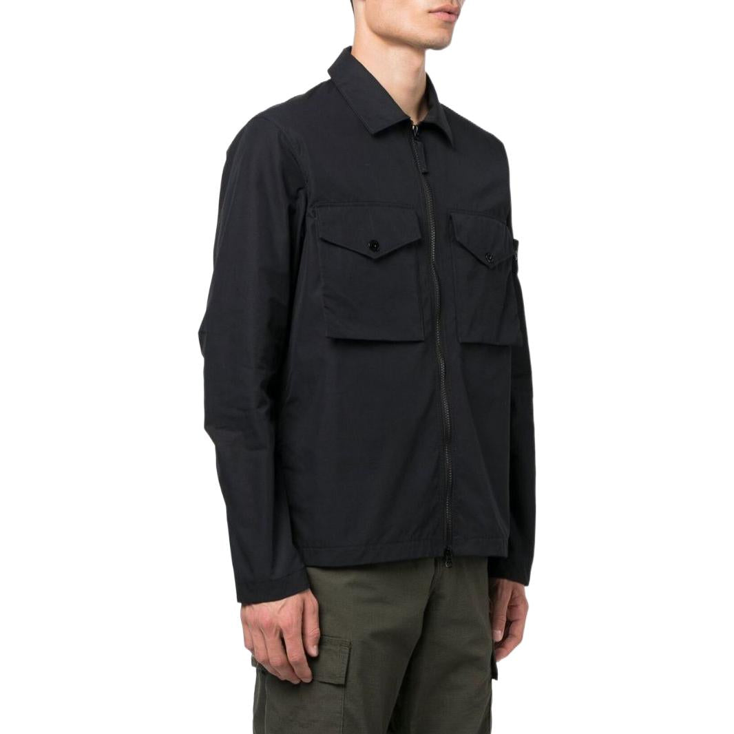 STONE ISLAND Ghost Overshirt 'Black' 7715116F1-V0029