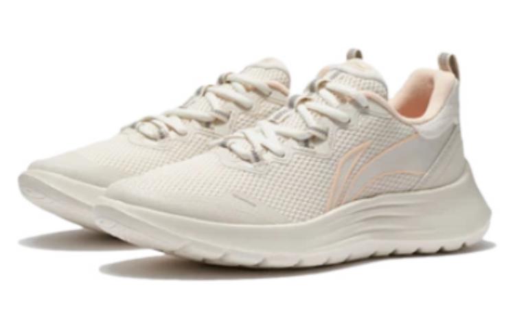 (WMNS) Li-Ning Running 'Cream' ARSS042-4