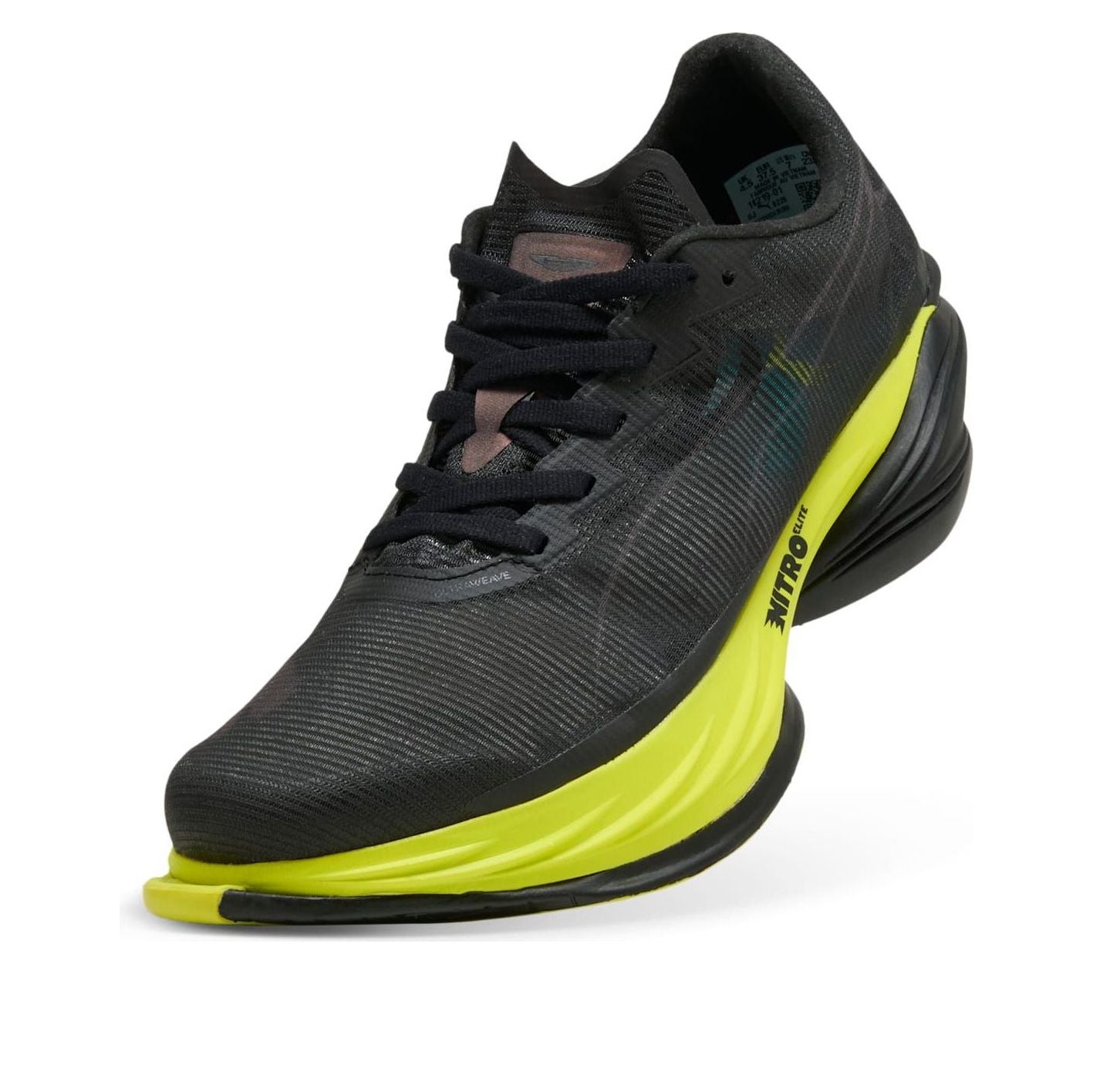 (WMNS) PUMA x Aston Martin Aramco F1 Team Fast-R Nitro Elite 3 'Black Lime Shimmer' 314219-01