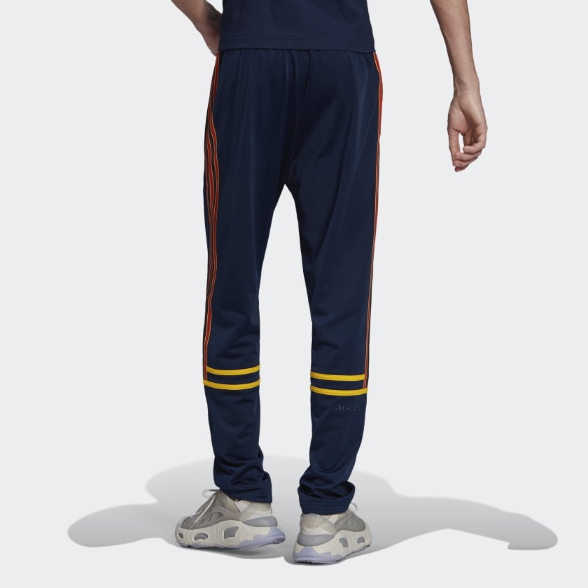 Men's adidas originals Printing Logo Stripe Casual Pants/Trousers Blue HM4829