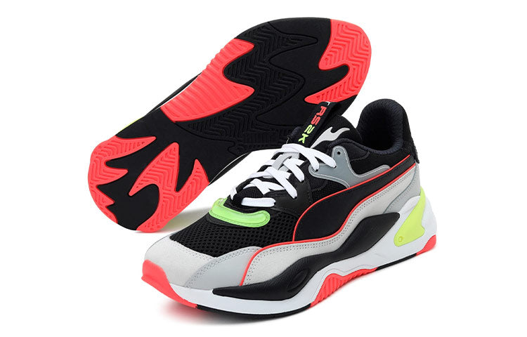 PUMA Rs-2k Internet Exploring Low-Running Shoes Black/Grey/Red 373309-22