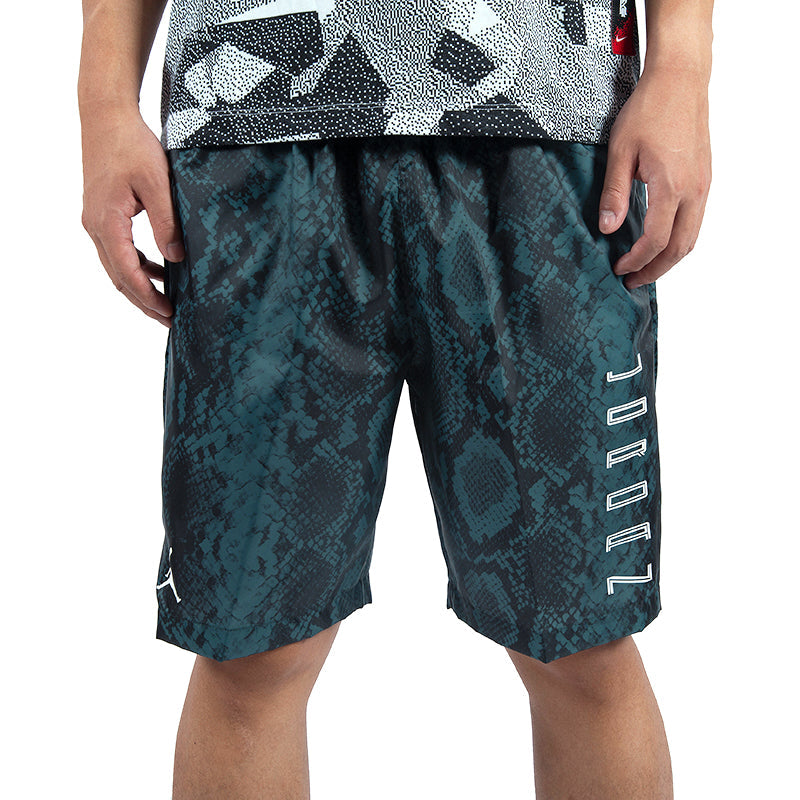 Air Jordan 11 Snakeskin Snake Skin Shorts For Men Blue/Black CI0313-414