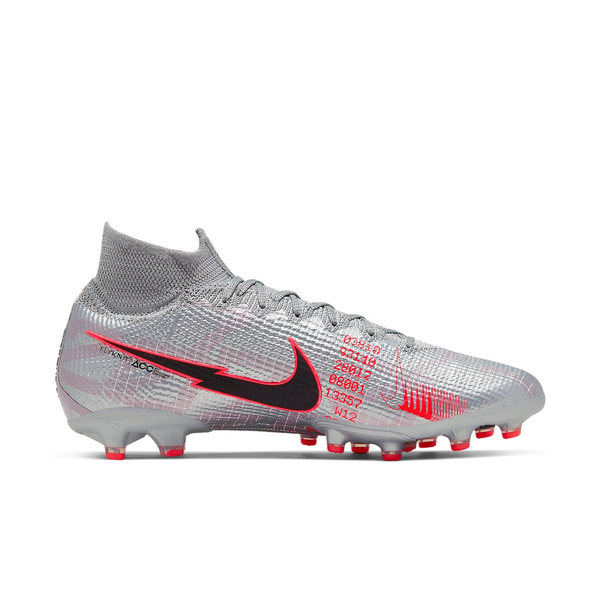 Nike Mercurial Superfly 7 Elite AG Pro 'Metallic Grey Crimson' AT7892-906