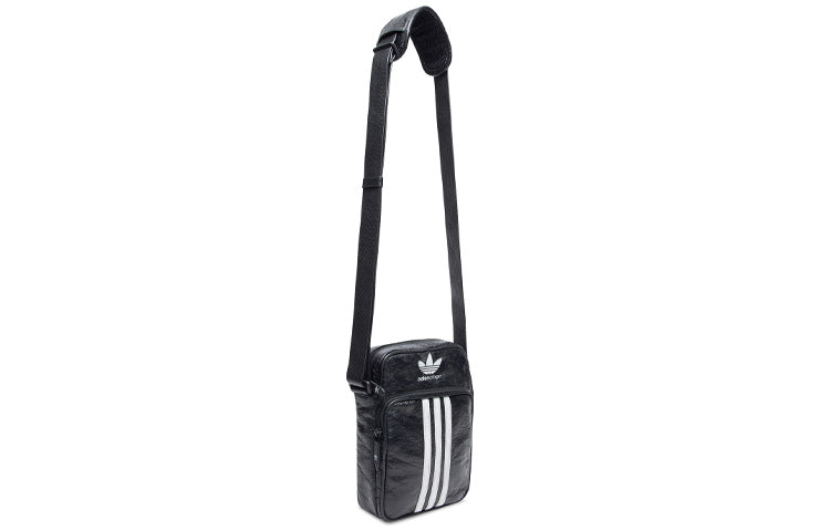 Balenciaga x adidas Small Crossbody Messenger Bag 'Black White' 721850210M41091