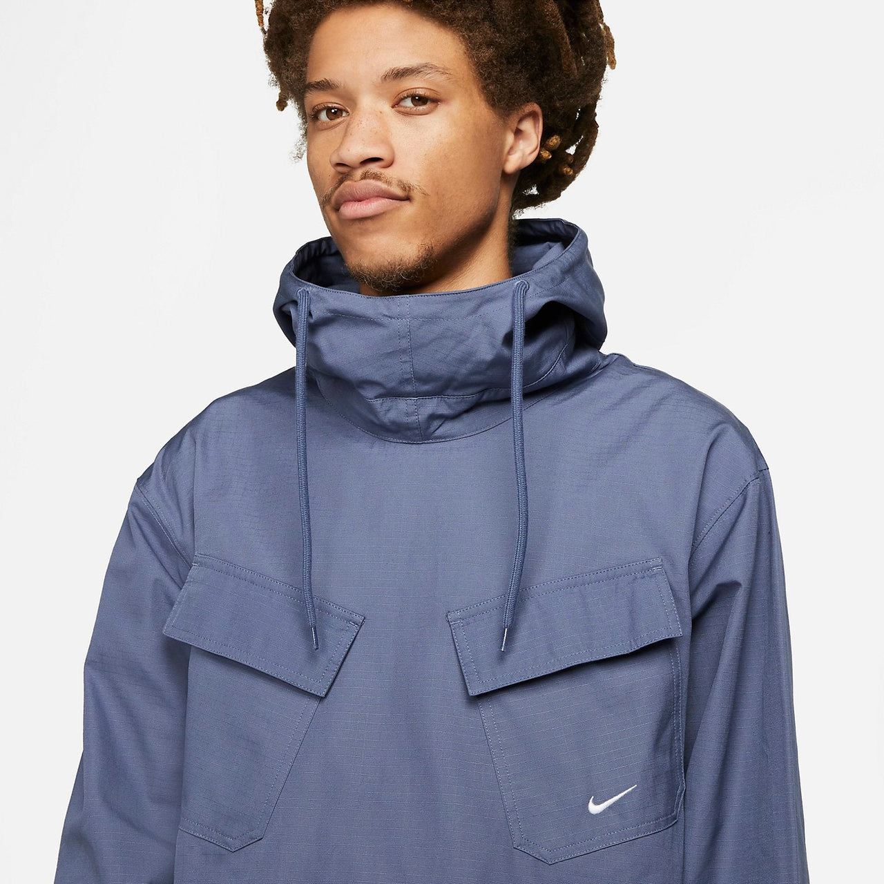 Nike Mountain Parka Jacket 'Blue' DX0718-491