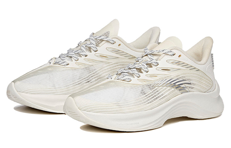 (WMNS) ANTA Flash 'White Grey Yellow' 122035585-2
