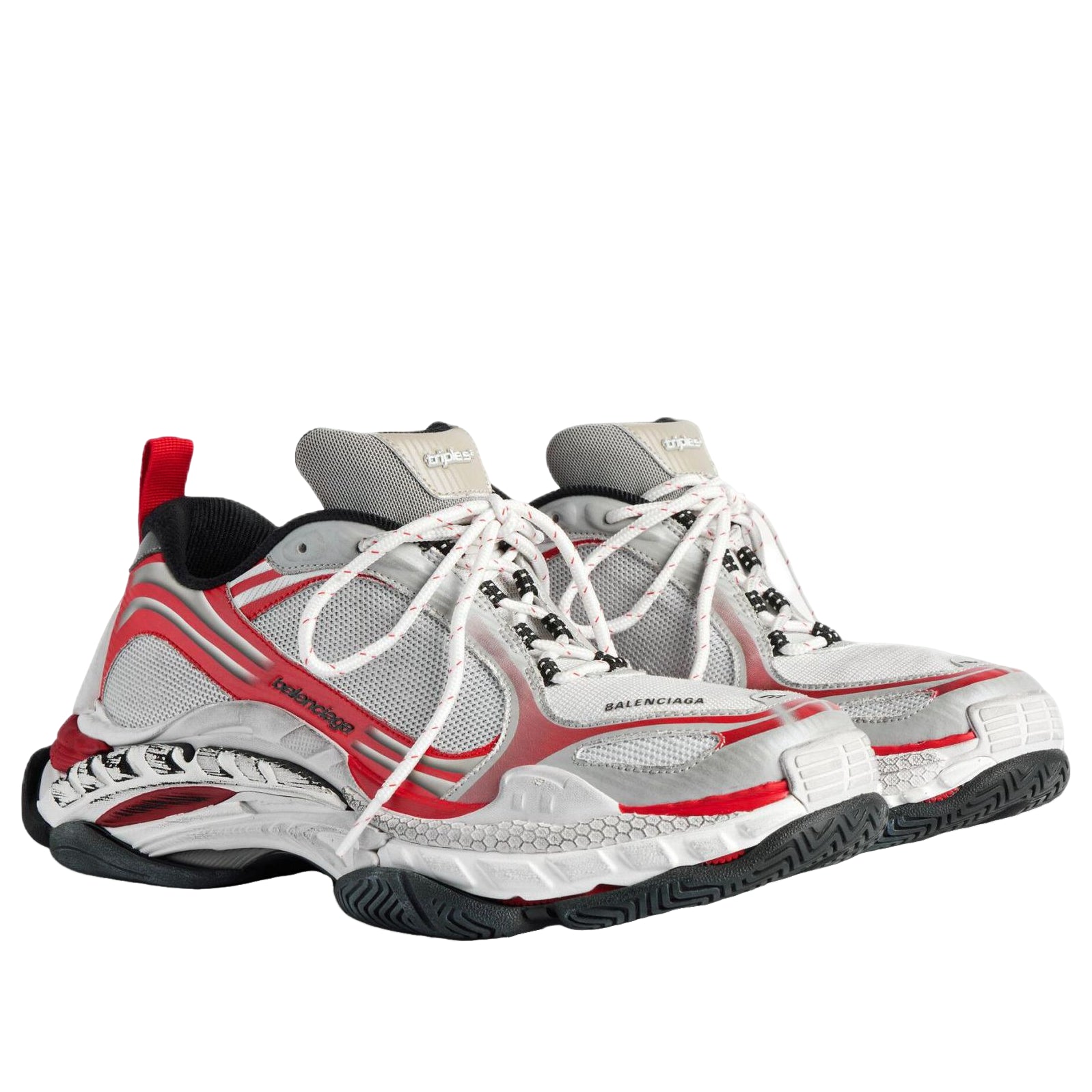 Balenciaga Triple S.2 Sneaker 'Grey Red White' 865849WTRS21169