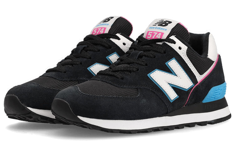 (WMNS) New Balance 574 'Black Blue Pink' WL574CK2