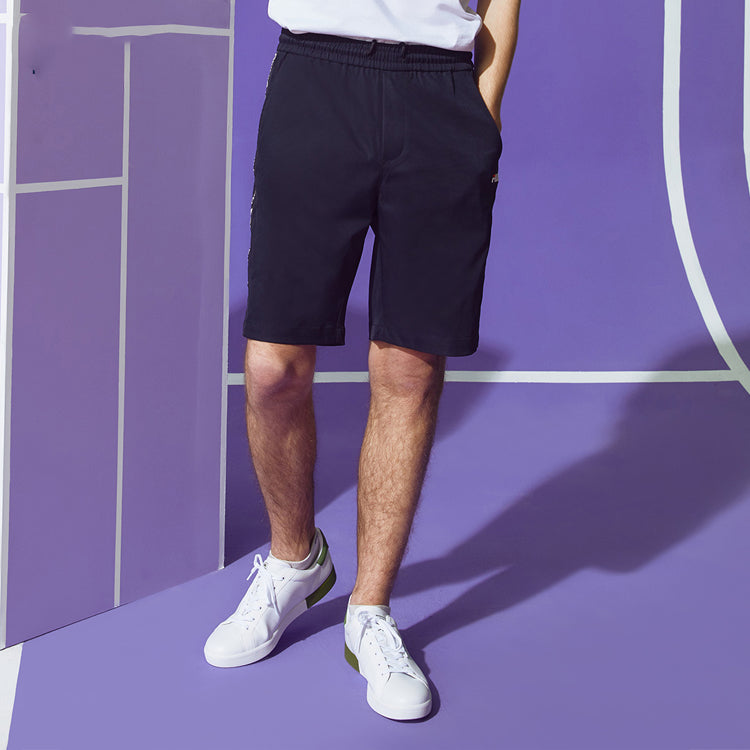 FILA Side Webbing Drawstring Shorts Black F11M021605F-BK