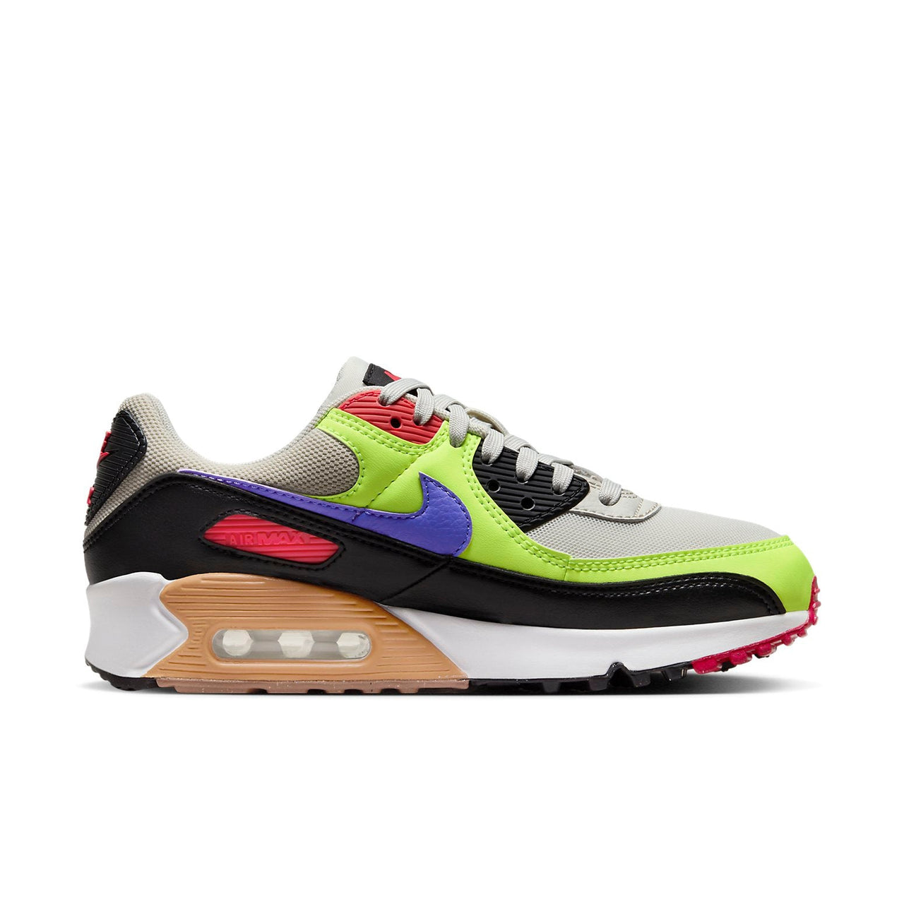 (WMNS) Nike Air Max 90 'Volt Light Bone Ultramarine' DH8010-003