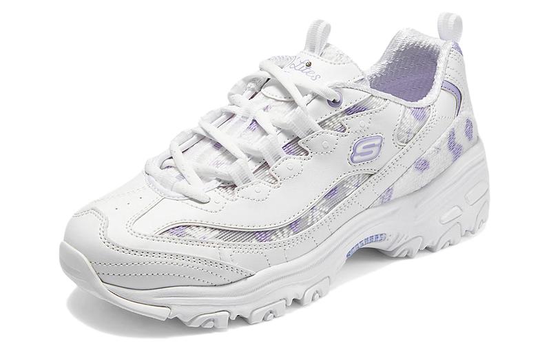 (WMNS) Skechers Women Sport D'Lites 1.0 'White Lavender' 150234-WLV