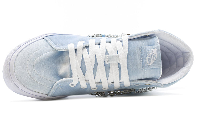 (WMNS) Vans SK8-HI Platform 2 'Light Blue White' VN0A3TKN4W1