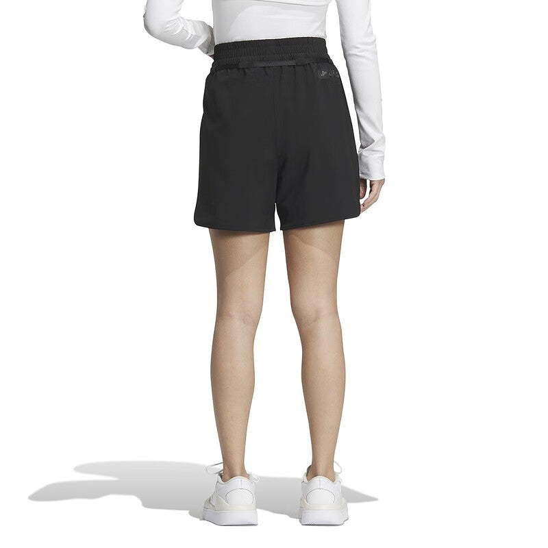 (WMNS) adidas Breathable Loose-Fit Woven High-Waist Shorts Asia Sizing 'Black' IM8939