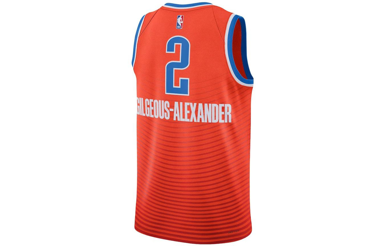 Air Jordan x NBA Oklahoma City Thunder Statement Edition Swingman Jersey 'Shai Gilgeous-Alexander 2' DO9537-891
