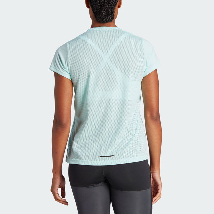 (WMNS) adidas Terrex Agravic Trail Running Tee 'Light Aqua' HZ6260