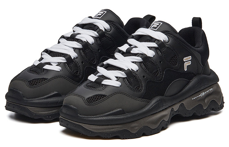 (WMNS) FILA FUSION QD96 Athletic Shoes 'Black' T12W145201FBK