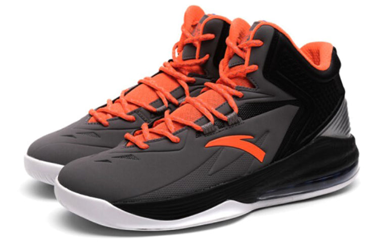 ANTA Basketball Series Sneakers High 'Black Grey Orange' 91631101-4