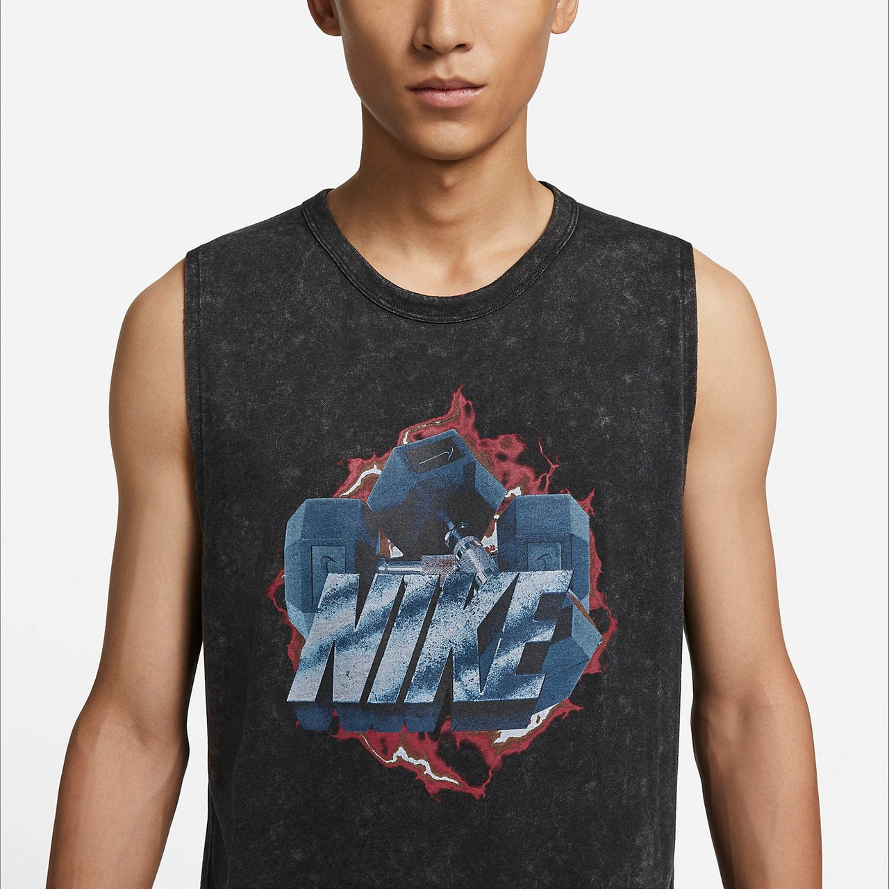 Nike Dri-FIT Training Gym Tank Top 'Black' DX0909-010