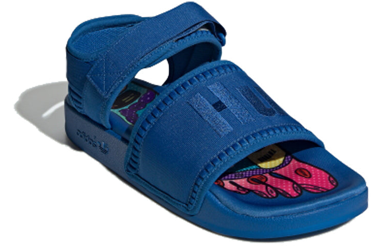 adidas x Pharrell Adilette 2.0 Sandal 'Blue' FU7613