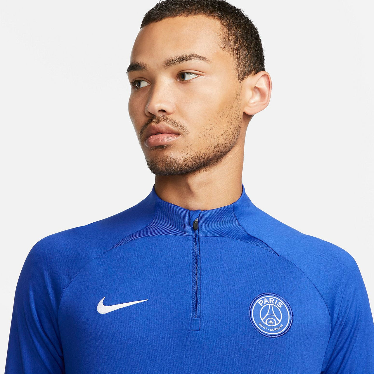 Nike x Paris Saint-Germain Strike Dri-FIT Knit Football Drill Top 'Blue' DN2815-418