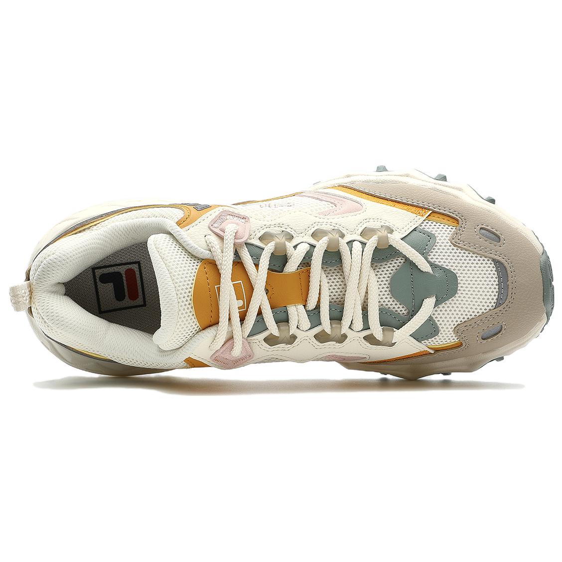 (WMNS) FILA Oakmont 3 Sport Shoes 'White Orange Green' F12W332105FAC