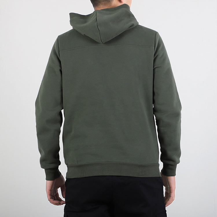 PUMA Athletics Hoodie 'Olive Green White' 586543-64