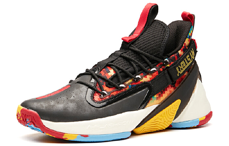 ANTA UFO ET 2.0 Mid Top 'Black Red Yellow' 112011618-6