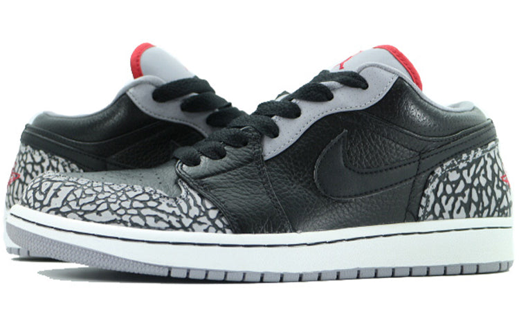 Air Jordan 1 Phat Low 'Black Cement' 350571-061