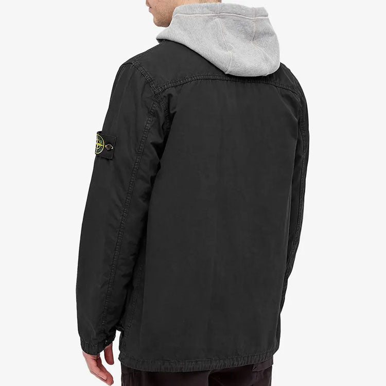 STONE ISLAND Vintage Canvas 3 Pocket Jacket 'Black' 7415439WN-V0129