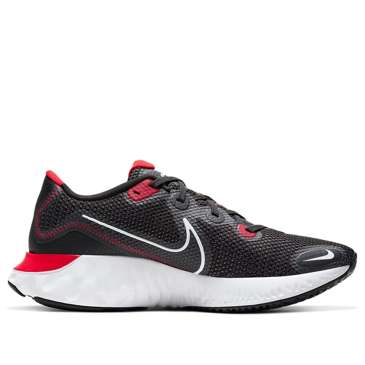 Nike Renew Run 4E Wide 'Black University Red' CW7437-005