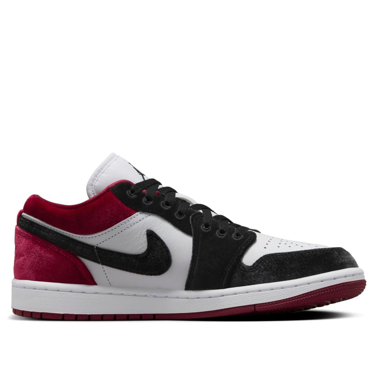(WMNS) Air Jordan 1 Low SE 'Velvet Black Toe' FZ3242-001