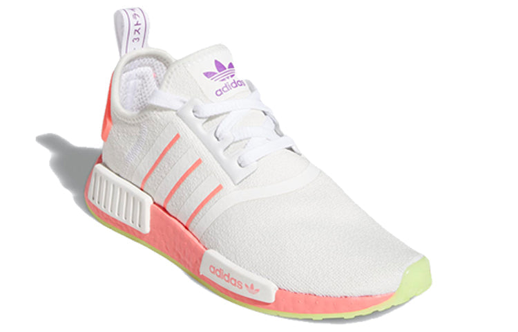 (WMNS) adidas NMD_R1 'White Signal Pink' FY9388