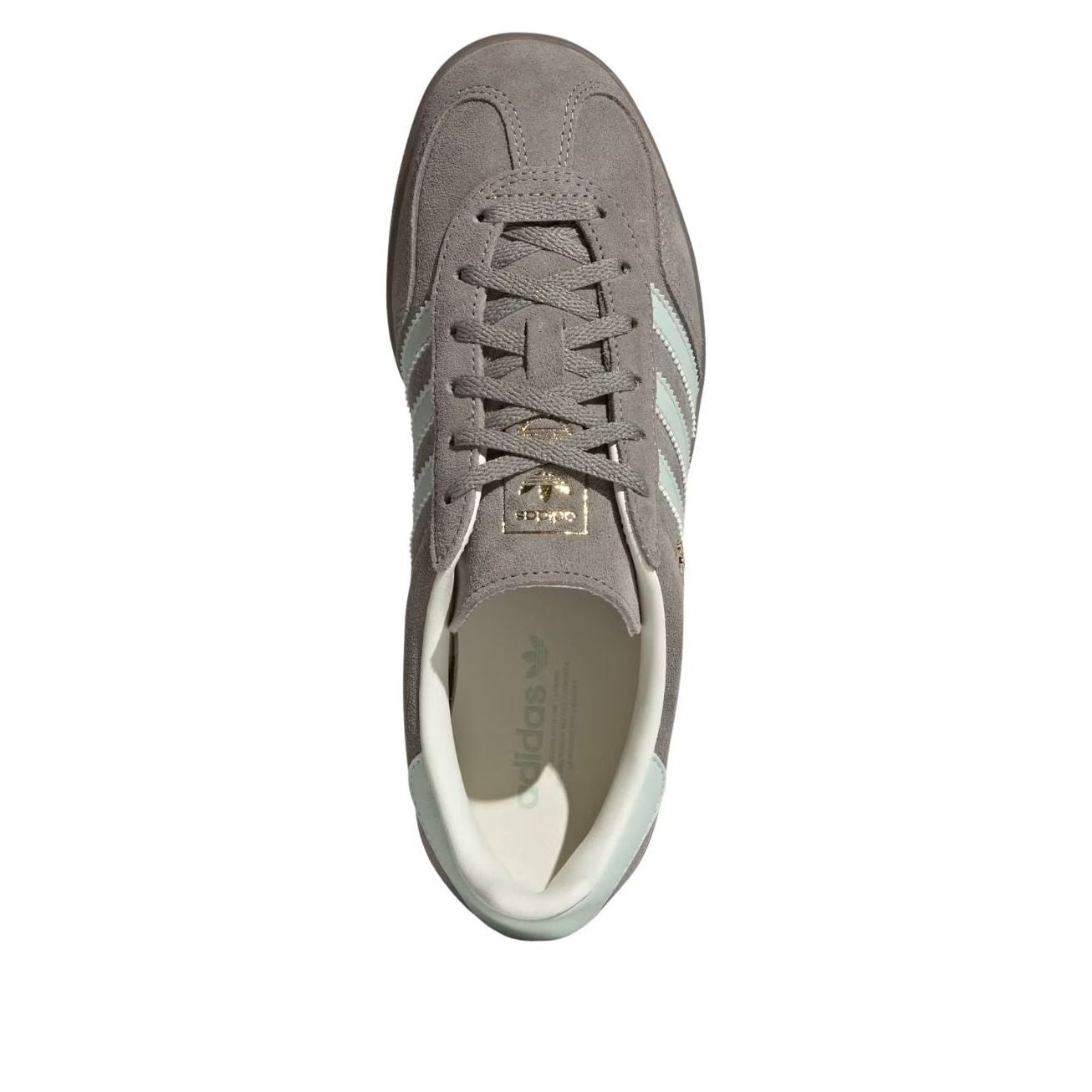 (WMNS) adidas Gazelle Indoor 'Silver Pebble Linen Green Gum' JR2430