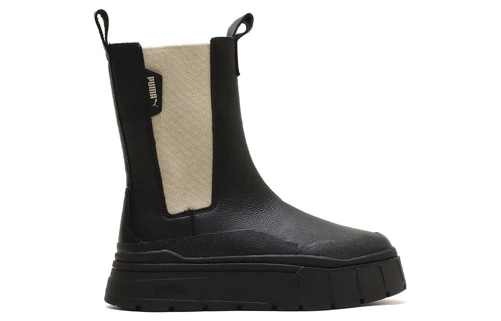 (WMNS) PUMA Mayze Stack Chelsea Boots 'Black' 386272-03