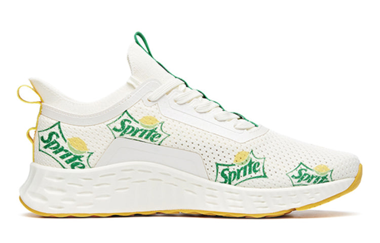 ANTA x Sprite Training Series Sneakers 'White Green Yellow' 112027785-6