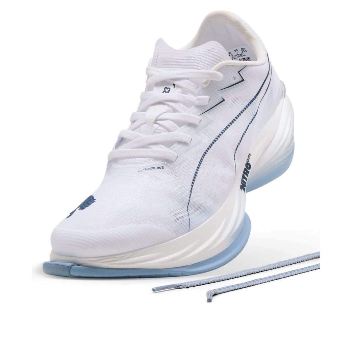 (WMNS) PUMA Fast-R Nitro Elite 3 'White Chambray Blue' 312061-11
