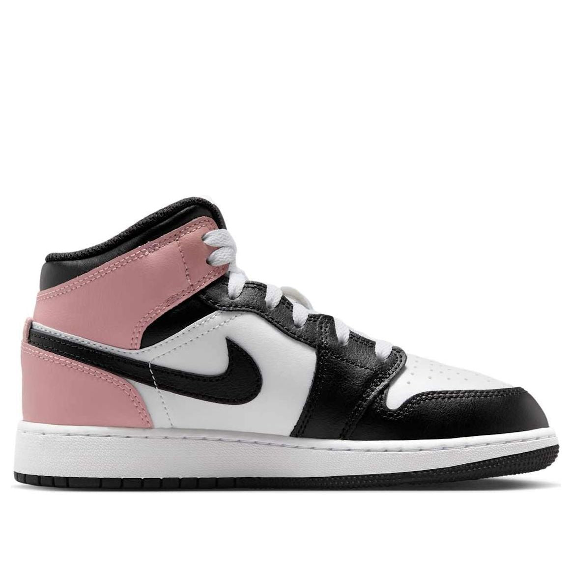 (GS) Air Jordan 1 Mid 'White Rust Pink' DQ8423-100