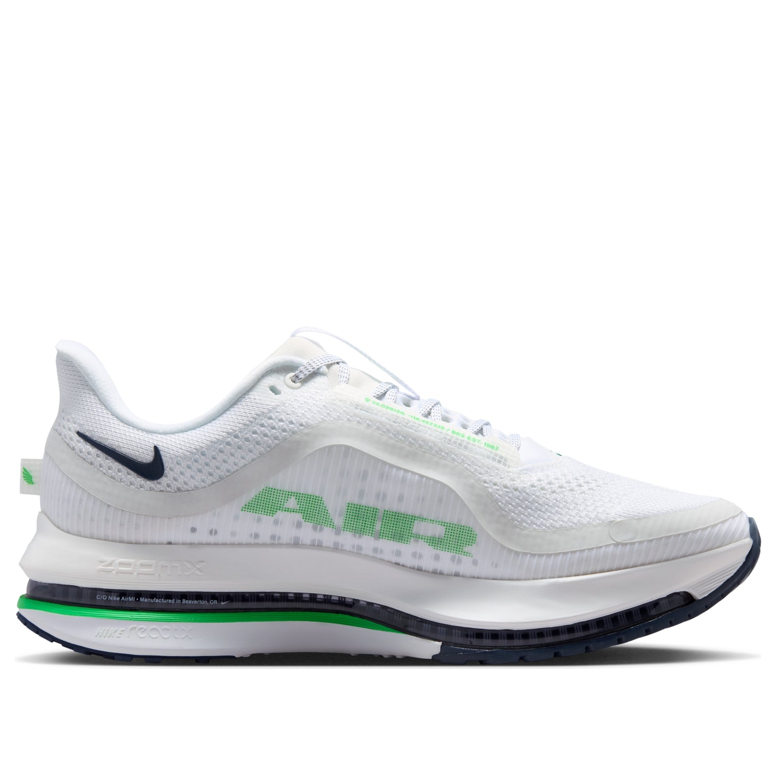 Nike Air Zoom Pegasus Premium 'White Midnight Navy Green' HQ2592-110
