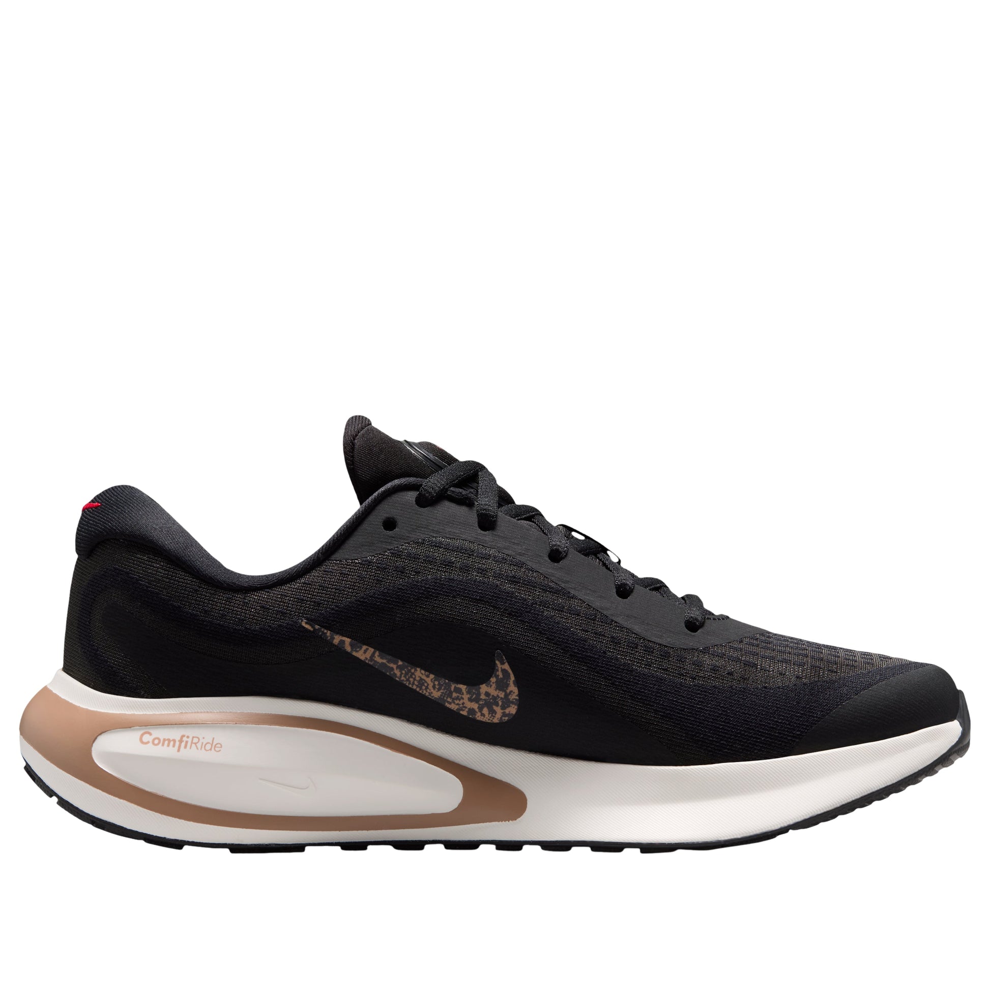 (WMNS) Nike Journey Run 'Black Fusion Red Sail' IR0211-001