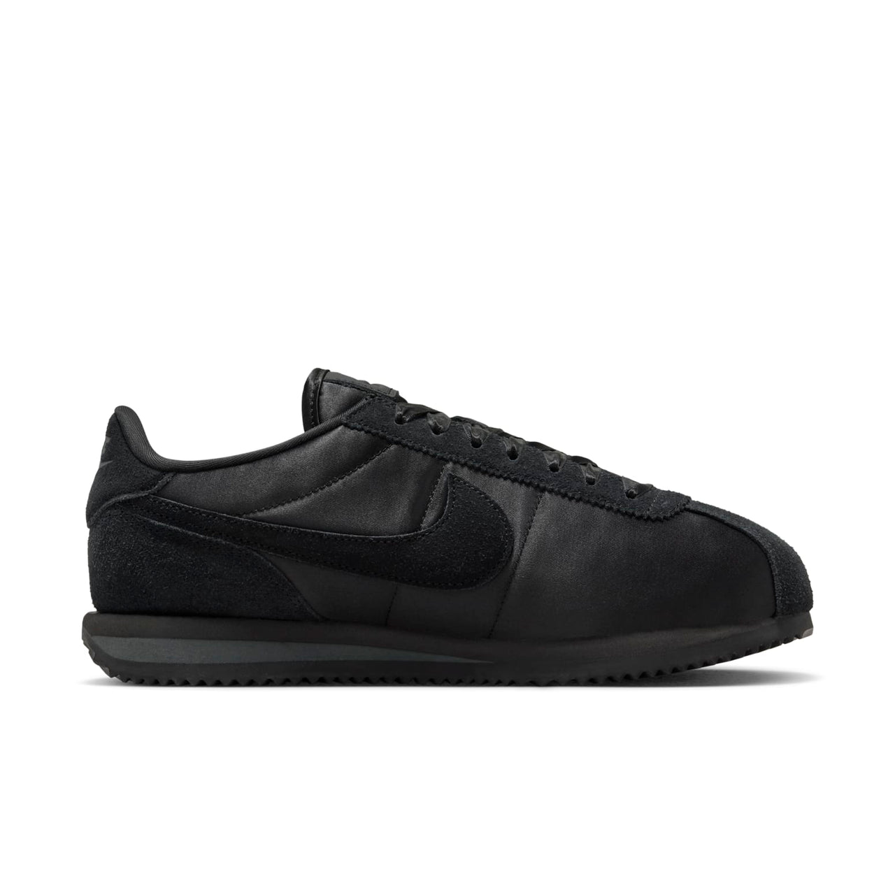 (WMNS) Nike Cortez Textile Satin 'Triple Black' FV5420-002
