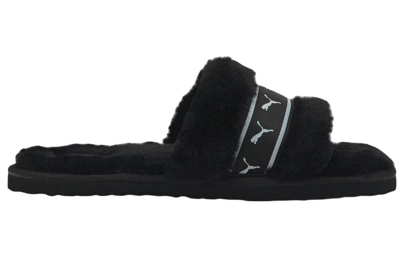 (WMNS) PUMA Fluff Remix BX 'Black White' 385346-01