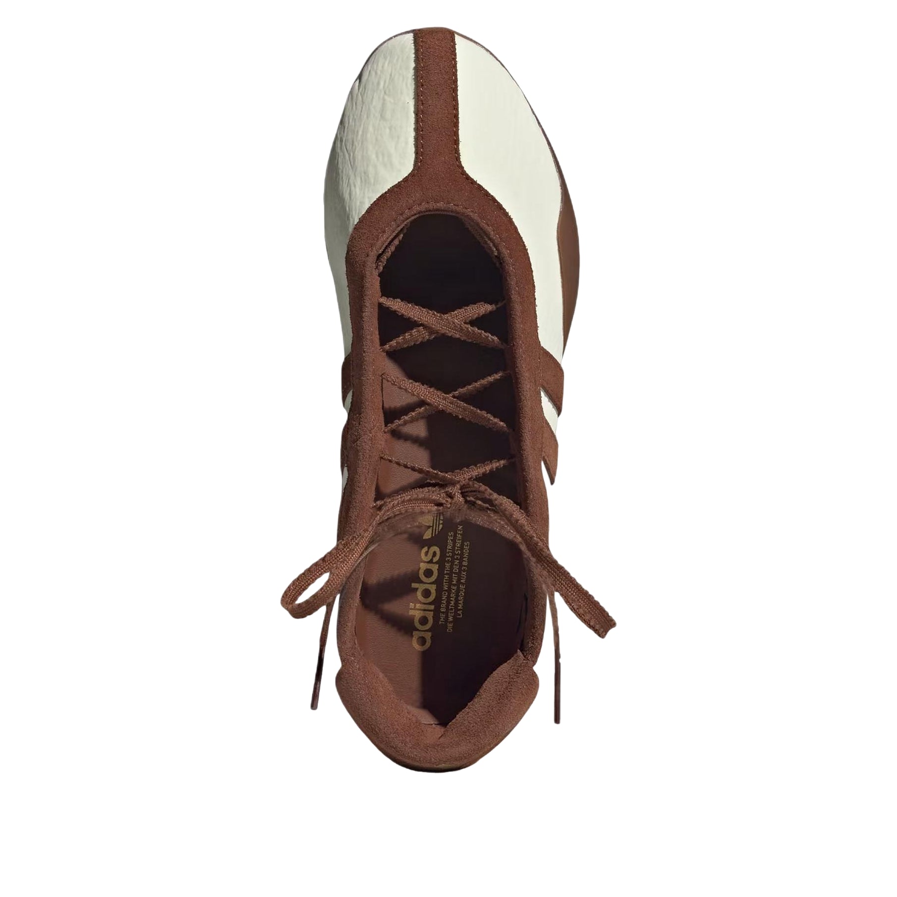 (WMNS) adidas Tatkwondo Mei Shoes 'Cream White Preloved Brown Gold Metallic' KK3239