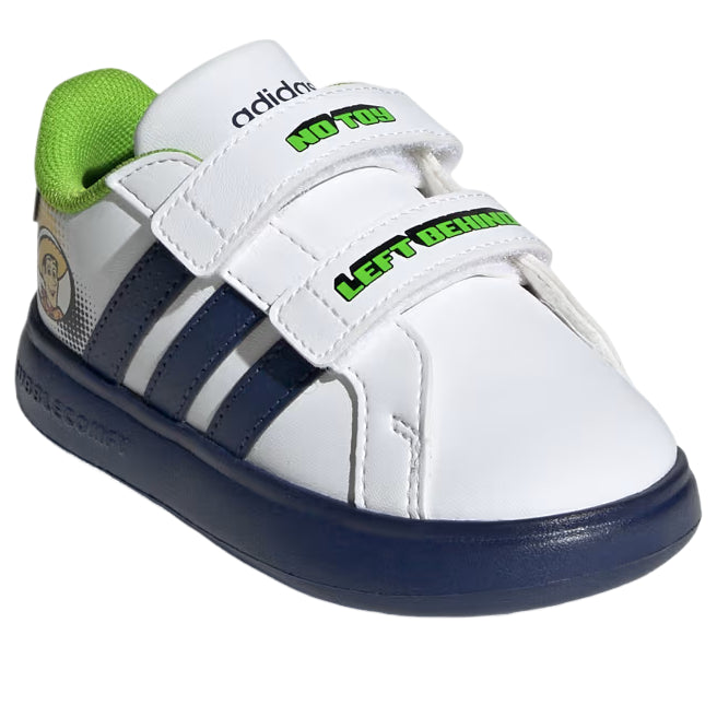 (TD) adidas x Pixar Toy Story Grand Court 3.0 Bubble 'Cloud White Dark Blue Off White' KI9179