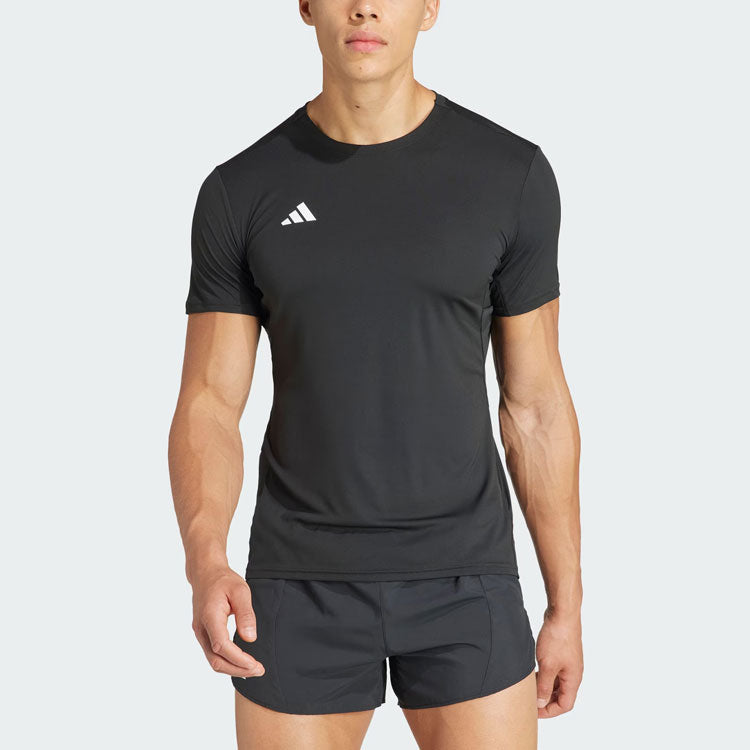 adidas Adizero Essentials Running T-Shirt Asia Sizing 'Black' IN1156
