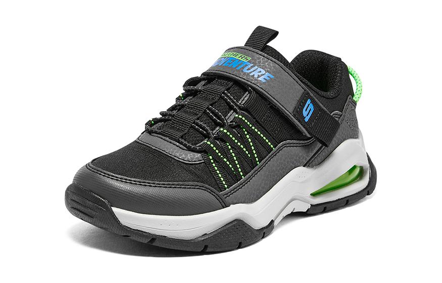 (GS) Skechers Skech-Air Adventure 'Grey Lime' 406427L-CCLM