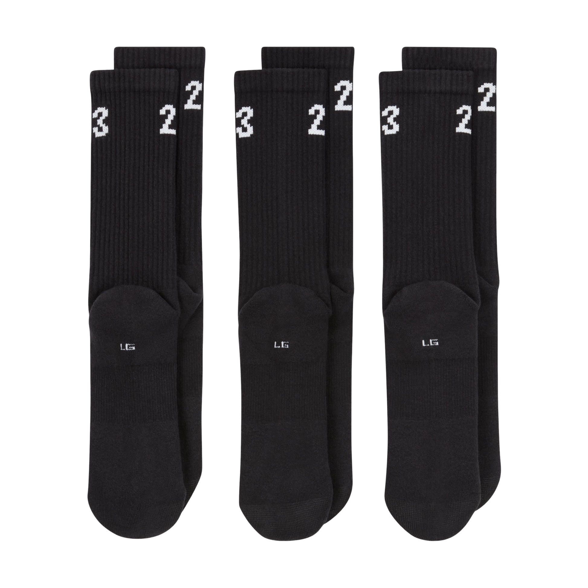 Air Jordan Essentials Crew Socks 'Black' DA5718-010