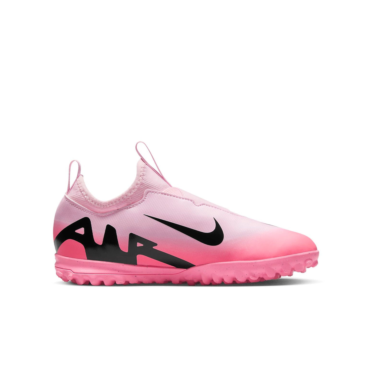 (GS) Nike Zoom Mercurial Vapor 15 Academy TF 'Pink Black' DJ5621-601