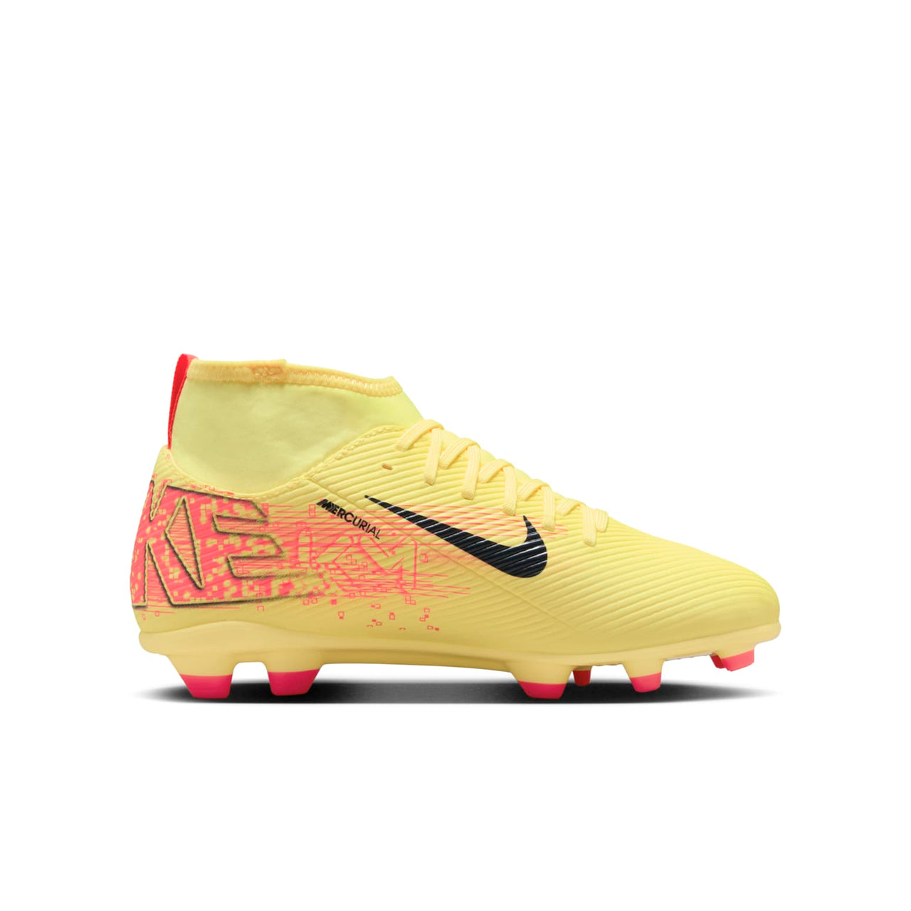 (GS) Nike x Kylian Mbappe Mercurial Superfly 10 Club FG MG 'Light Laser Orange' HF6283-800